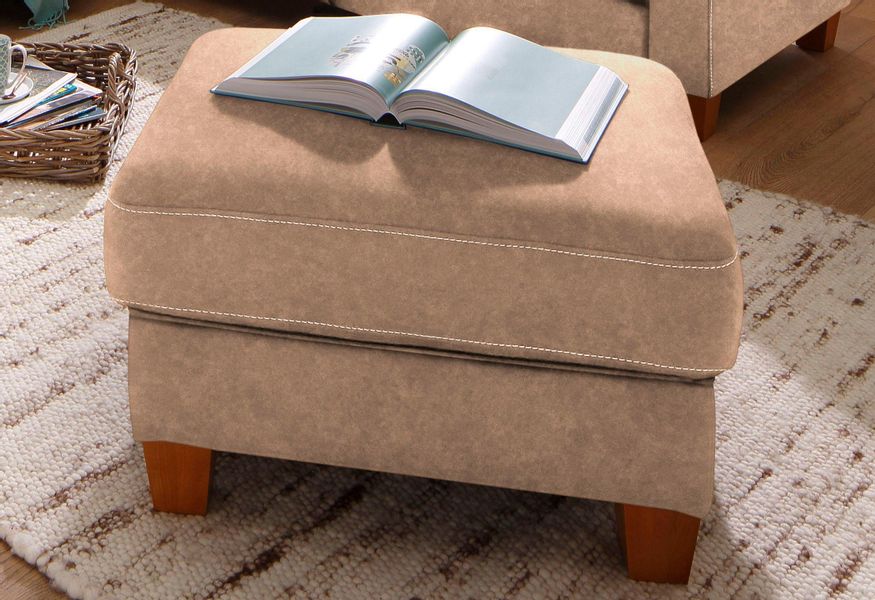 Home affaire Hocker "Borkum" mit Federkern günstig online kaufen