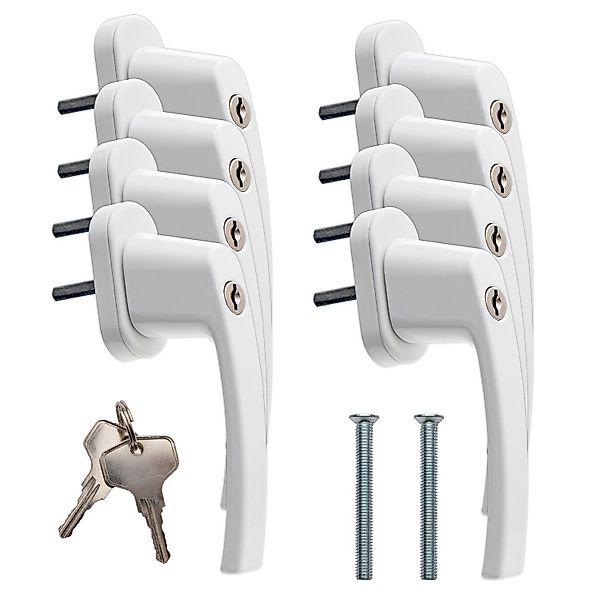 Intirilife Fenstergriff, (25-tlg), 8x Fenstergriff mit günstig online kaufen