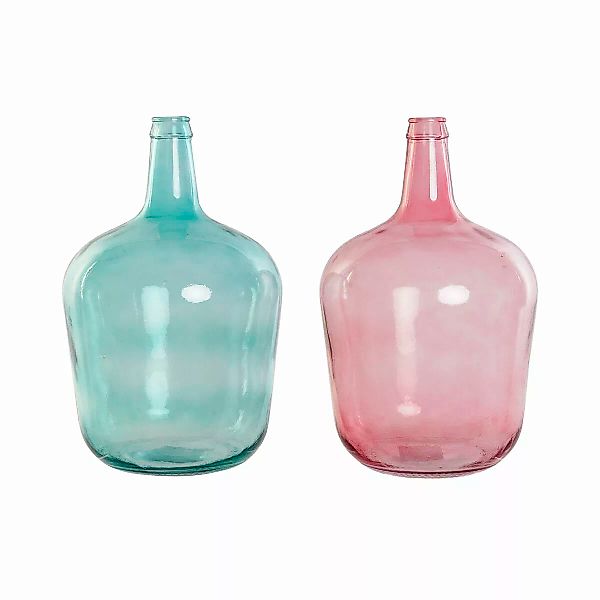 Vase Dkd Home Decor Rosa Grün Verre Trempé 25 X 25 X 40 Cm (2 Stück) günstig online kaufen
