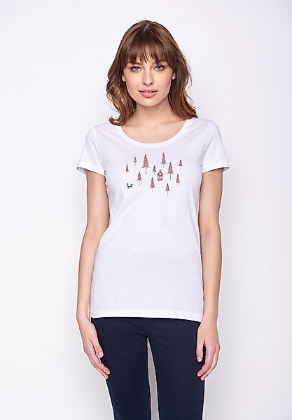 Nature Forest Fox Loves - T-shirt Für Damen günstig online kaufen