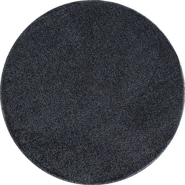 Ayyildiz Teppiche Teppich »ATA«, rund, 10 mm Höhe, Kurzflor, uni, große Far günstig online kaufen