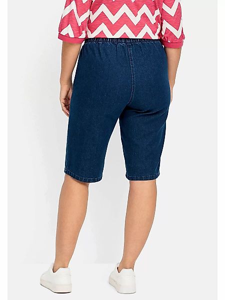 Sheego Bermudas "Große Größen", aus elastischer Denimqualität günstig online kaufen