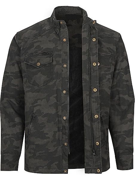 Bores Motorradjacke Militaryjack Motorradhemd (wasserdicht) Wasserdicht günstig online kaufen