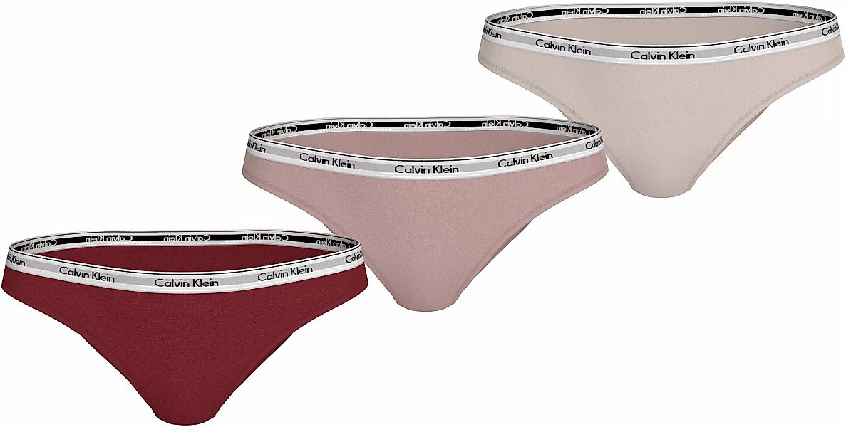 Calvin Klein Underwear Bikinislip "3 PACK BIKINI (LOW-RISE)", (Packung, 3 S günstig online kaufen