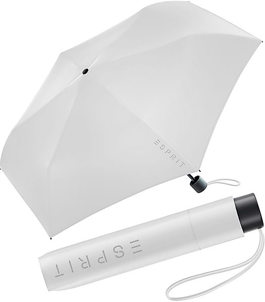Esprit Taschenregenschirm Mini Regenschirm Damen Slimline günstig online kaufen