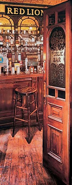 Papermoon Fototapete Red Lion Pub - günstig online kaufen