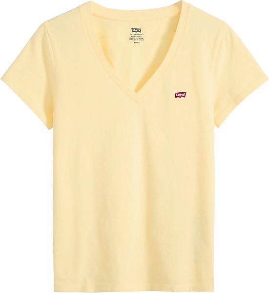 Levis V-Shirt "Perfect Tee" mit kleinem Batwing- Logo günstig online kaufen