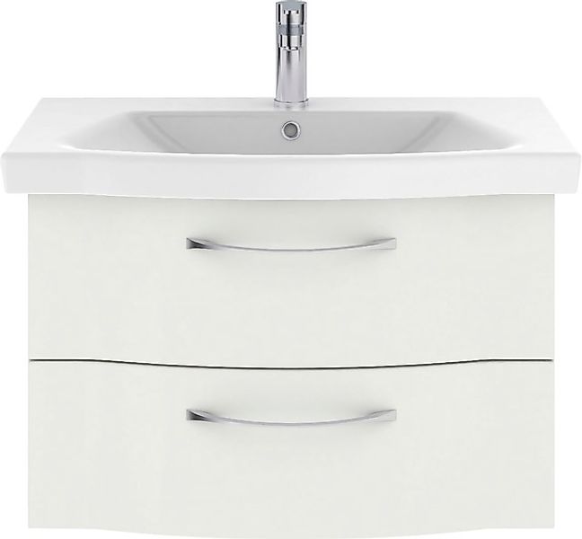 Saphir Badmöbel-Set »6005 Sprint Keramik-Waschtisch, 82 cm breit«, (1 St.), günstig online kaufen