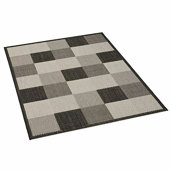 Webteppich Ambiente schwarz B/L: ca. 120x170 cm günstig online kaufen