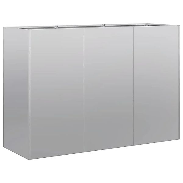 vidaXL Pflanzgefäß 120x40x80 cm Stahl Verzinkt 860722 günstig online kaufen