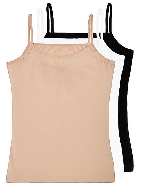 Tazzio Unterhemd F905 (Packung, 3-St., 3er-Pack) Damen Spaghettitop günstig online kaufen
