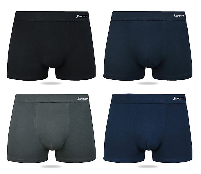 Pesail Boxershorts Boxershorts 4er Pack Herren Boxershorts (Packung, 4er Pa günstig online kaufen
