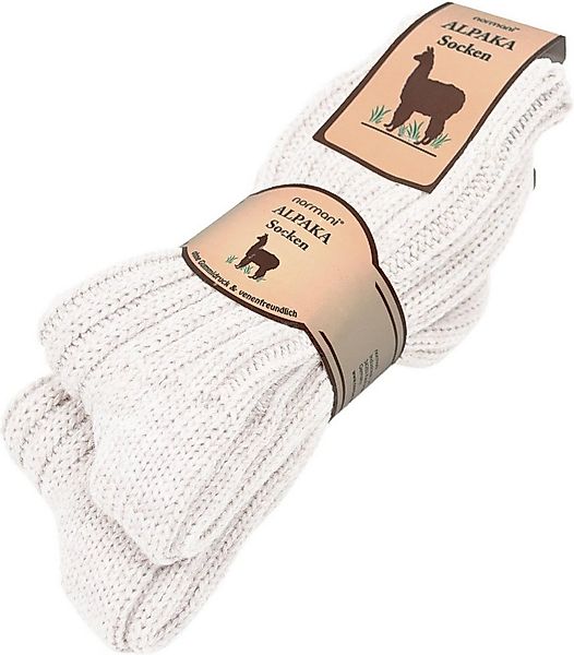 normani Thermosocken 2 Paar Alpaka-Socken (Set, 2 Paar) hochwertige Alpaka- günstig online kaufen