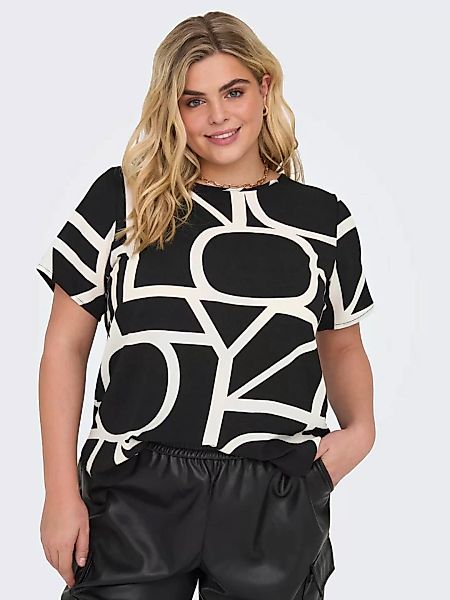 ONLY CARMAKOMA Shirtbluse "CARVICA SS TOP WVN NOOS" günstig online kaufen