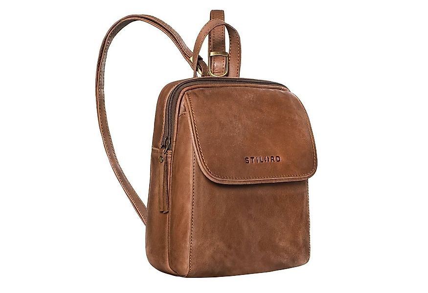 STILORD Cityrucksack "Valentina" Damenrucksack Klein Leder günstig online kaufen