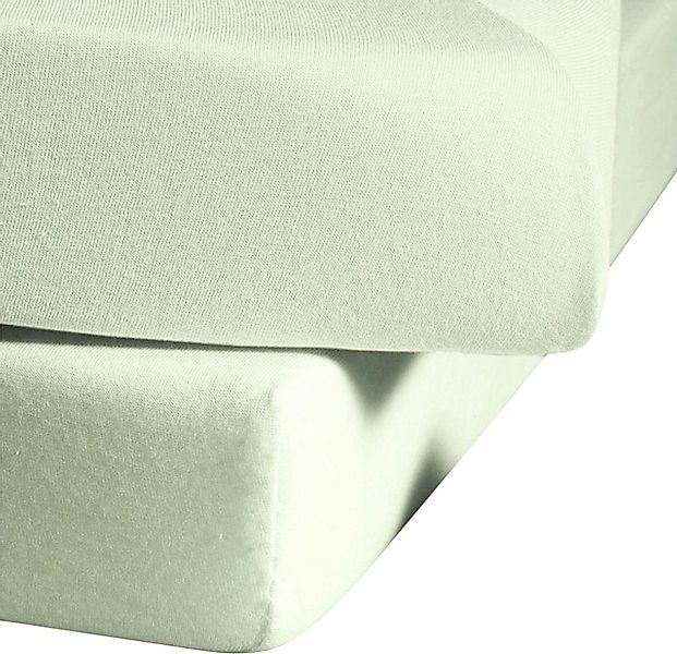 fleuresse Spannbettlaken »Ines hochwertiger Jersey aus reiner Baumwolle,«, günstig online kaufen