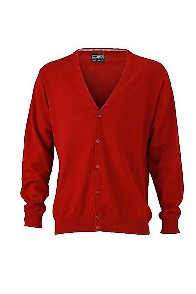 James & Nicholson Cardigan JN 661 Herren V-Neck Cardigan Leichte Strickqual günstig online kaufen