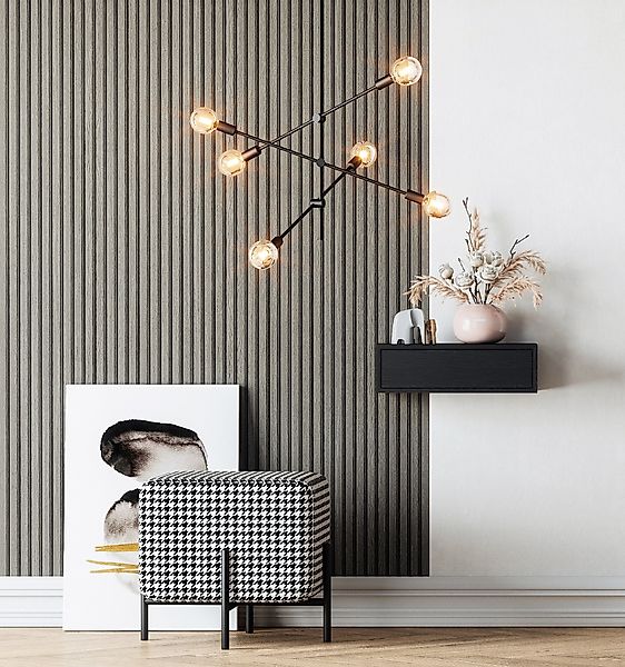 Newroom Vliestapete, Grau Tapete Skandi Holz günstig online kaufen