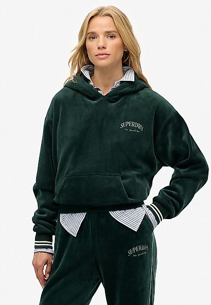Superdry Kapuzensweatshirt COUNTRY CLUB VELOUR RELAX HOOD günstig online kaufen