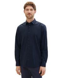 TOM TAILOR Langarmhemd Poplin mit Manschetten günstig online kaufen