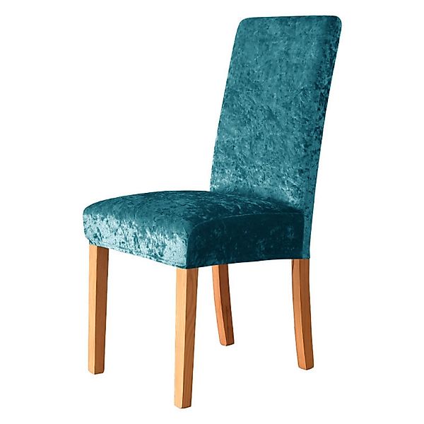 Coonoor Stuhlhusse Stuhlüberzug,Stretch Samt,für Hochzeit Esszimmer günstig online kaufen