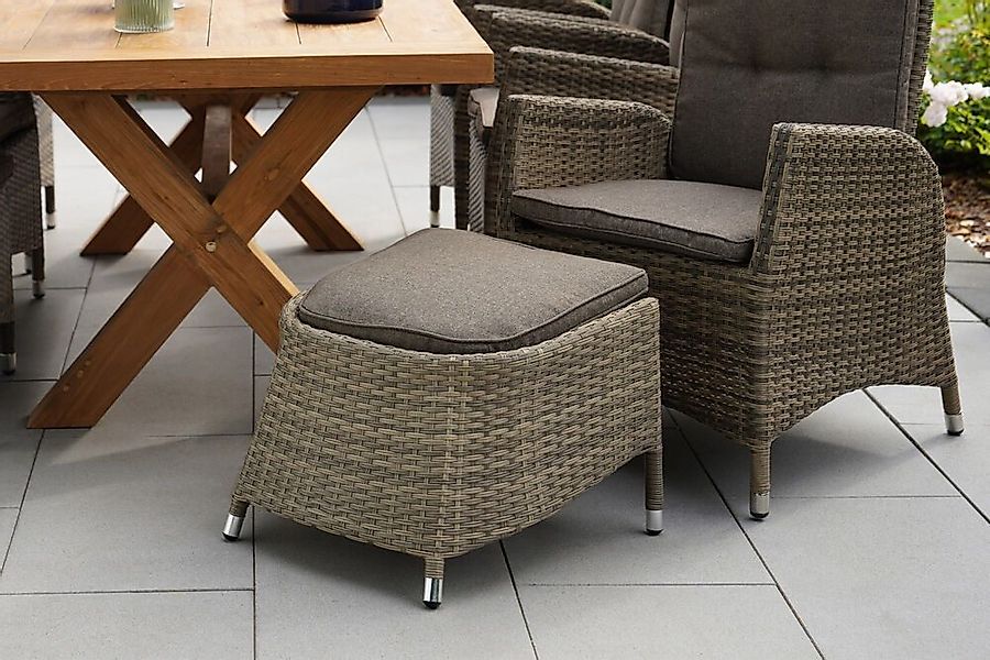 Ploß Gartenlounge-Hocker Nizza günstig online kaufen
