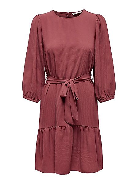 ONLY Puffärmel Kleid Damen Rot günstig online kaufen