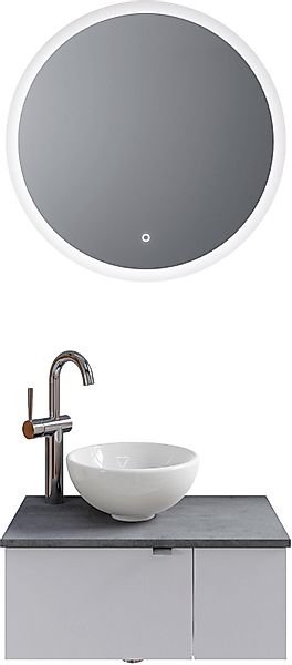 Saphir Badmöbel-Set »Serie 6915« 4 Stk. tlg. Gäste-Bad, 70 cm breit, mit LE günstig online kaufen