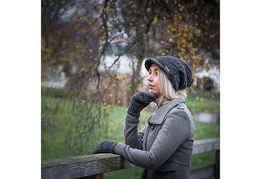 McRon Strickmütze Wollmütze Modell Mika mit Fleece gefüttert günstig online kaufen