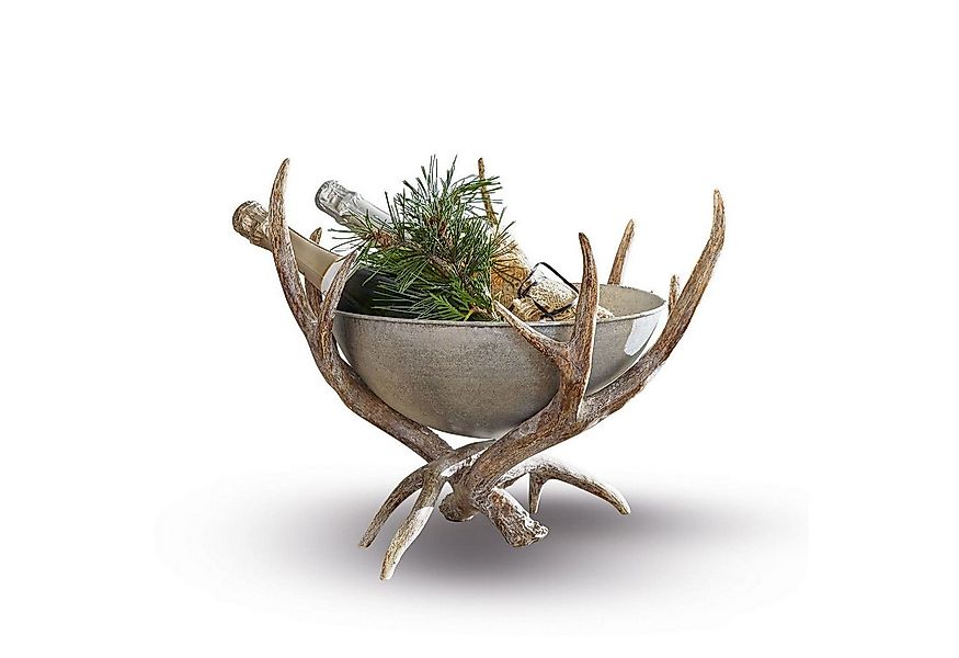 Mirabeau Dekoschale Deko-Schale Morlaix antikgrau günstig online kaufen