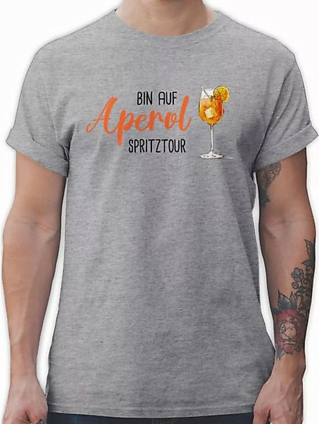 Shirtracer T-Shirt Bin auf Aperol Spritztour I JGA I Mädelsabend I Spritz T günstig online kaufen