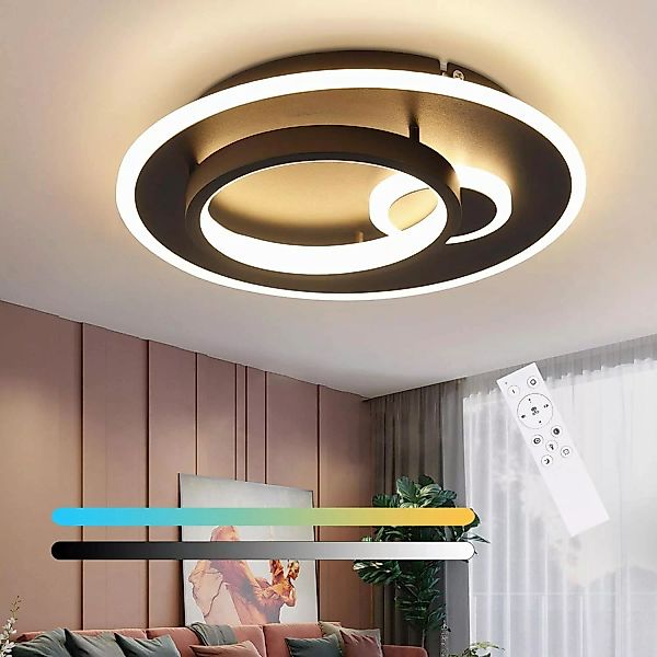 ZMH LED Deckenleuchte mit Fernbedienung Modern günstig online kaufen