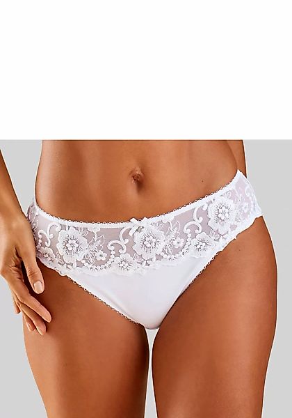 LASCANA Bikinislip Wanda mit Stickerei Spitze günstig online kaufen