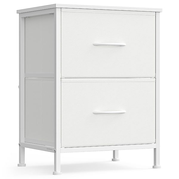 SONGMICS Nachttisch, Kommode, Schrank, 2 Stoffschubladen, günstig online kaufen
