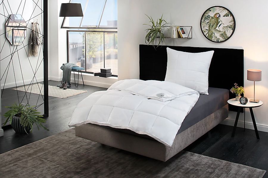 RIBECO Kunstfaserbettdecke "Isabel" normal 1 Stk. tlg. günstig online kaufen