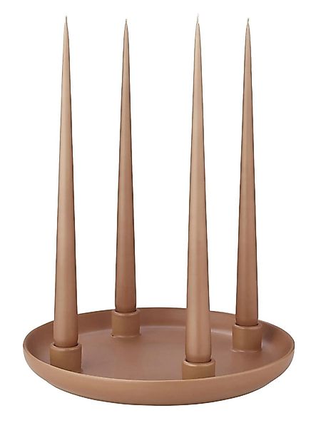 blomus Kerzenhalter VELA Kerzenhalter amber brown günstig online kaufen