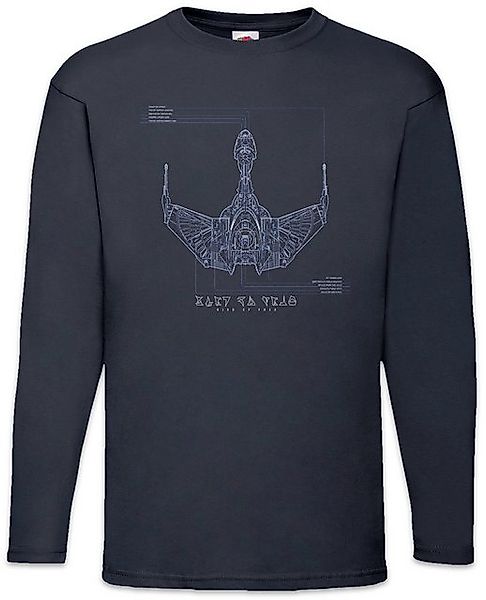 Urban Backwoods Langarmshirt Prey Bluebrint Langarm T-Shirt Raumschiff Star günstig online kaufen