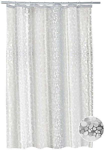 Ridder Duschvorhang Stone Breite 180 cm günstig online kaufen
