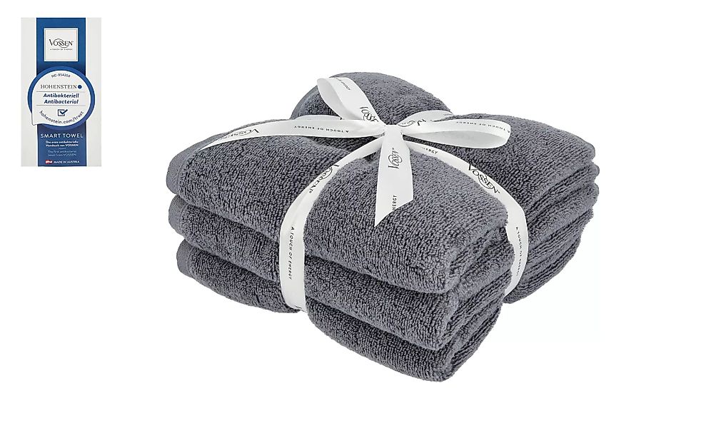 VOSSEN Handtuch, 3er-Set  Smart Towel - weiß - 100% Baumwolle, Baumwolle - günstig online kaufen