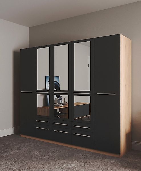 priess Kleiderschrank "Schrank Garderobe Wäscheschrank Barcelona in 5 Breit günstig online kaufen