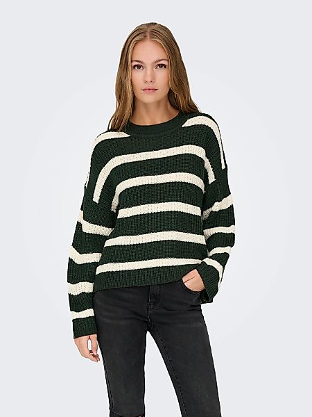 JDY Strickpullover "JDYJUSTY L/S STRIPE PULLOVER KNT NOOS" günstig online kaufen