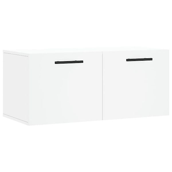 vidaXL Hängeschrank Wandschrank Weiß 80x36,5x35 cm günstig online kaufen