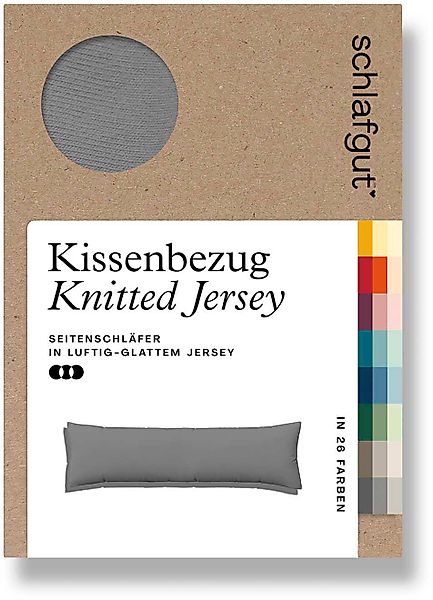 Schlafgut Seitenschläferkissenbezug "Pure Seitenschläferkissen" aus Bio-Bau günstig online kaufen