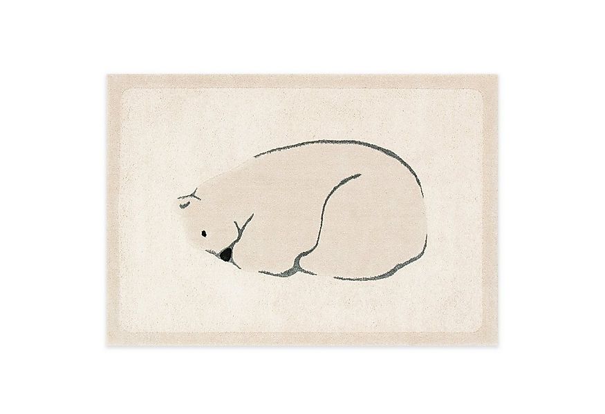 DomDeco Hochflor-Teppich Hochflorteppich MOMO, Serie "Bärli" günstig online kaufen