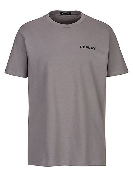 Replay T-Shirt Piece Dyed Heavy Cotton Jersey günstig online kaufen