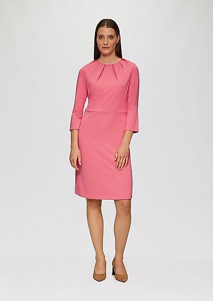 s.Oliver Minikleid Kleid Kleid aus Interlockjersey mit Raff-Details günstig online kaufen