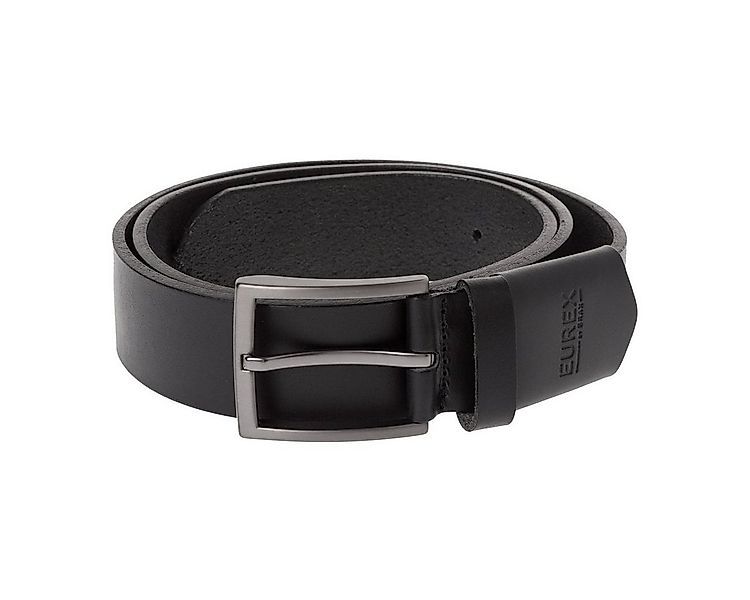 EUREX by BRAX Ledergürtel Eurex Stretcheinsatz Ledergürtel schwarz Überläng günstig online kaufen