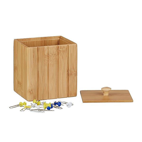relaxdays Aufbewahrungsbox mit Deckel günstig online kaufen