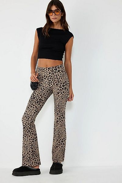 No Matter What Bequeme Jeans Leopardenmuster-Hose mit elastischem Bund günstig online kaufen