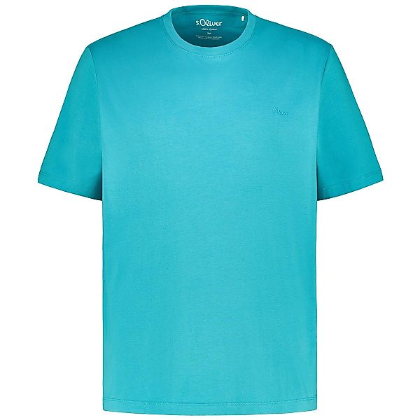 s.Oliver T-Shirt aus Baumwolle Farbe petrol Größe: 3XL günstig online kaufen